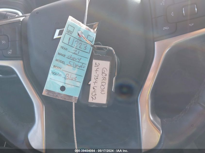 2021 Chevrolet Silverado 1500 4Wd Short Bed Lt Trail Boss VIN: 1GCPYFED9MZ341047 Lot: 39454084