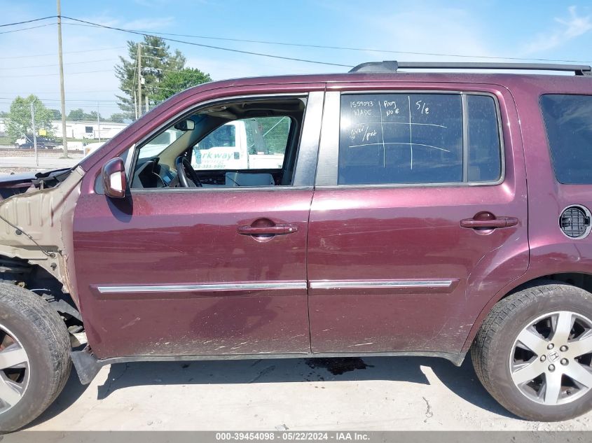 2015 Honda Pilot Touring VIN: 5FNYF4H93FB005716 Lot: 39454098