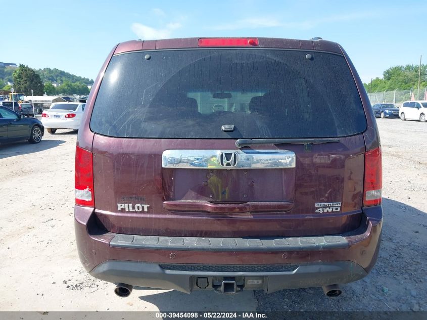 2015 Honda Pilot Touring VIN: 5FNYF4H93FB005716 Lot: 39454098