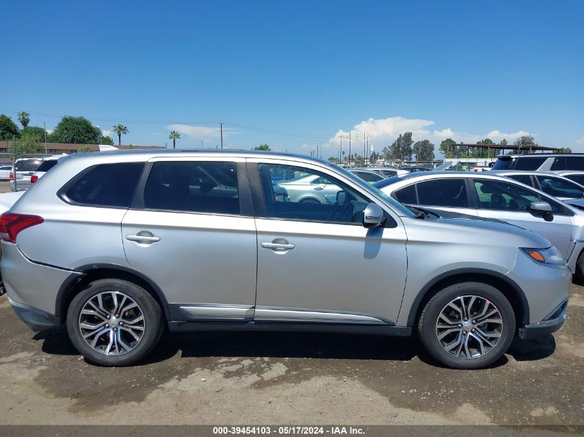 2018 Mitsubishi Outlander Se VIN: JA4AD3A39JZ055489 Lot: 39454103