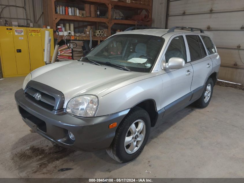 2005 Hyundai Santa Fe Gls VIN: KM8SC73D25U856404 Lot: 39454108