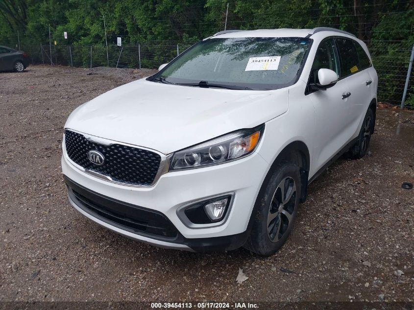 2017 Kia Sorento Ex V6 VIN: 5XYPH4A52HG205964 Lot: 39454113