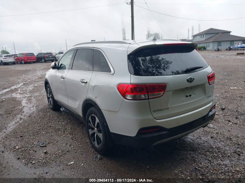 2017 KIA SORENTO EX V6 - 5XYPH4A52HG205964