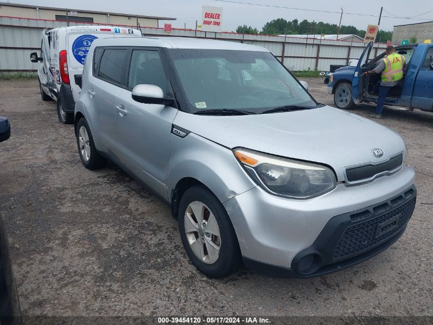 2015 Kia Soul VIN: KNDJN2A2XF7757747 Lot: 39454120