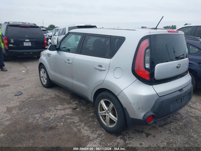 2015 Kia Soul VIN: KNDJN2A2XF7757747 Lot: 39454120