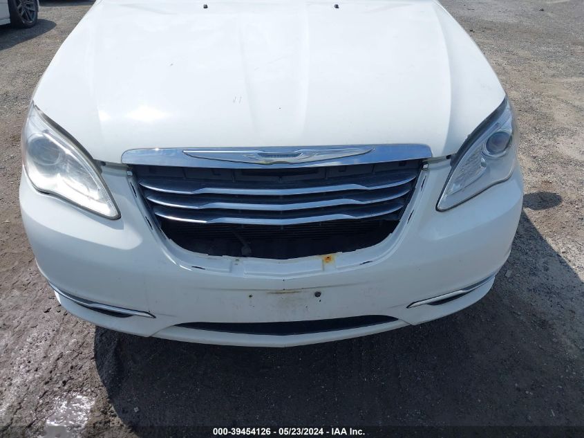 2011 Chrysler 200 Touring VIN: 1C3BC1FBXBN615912 Lot: 39454126