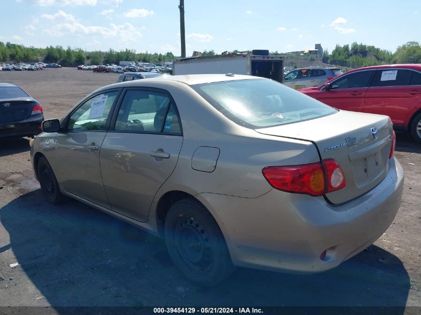 2009 Toyota Corolla Xle VIN: 2T1BU40E09C107391 Lot: 39454129