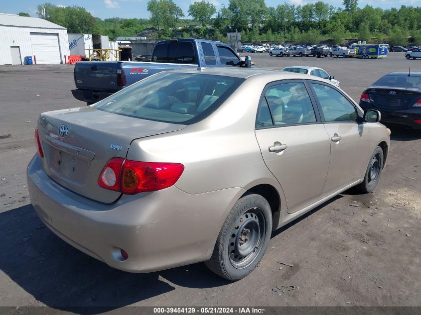 2009 Toyota Corolla Xle VIN: 2T1BU40E09C107391 Lot: 39454129