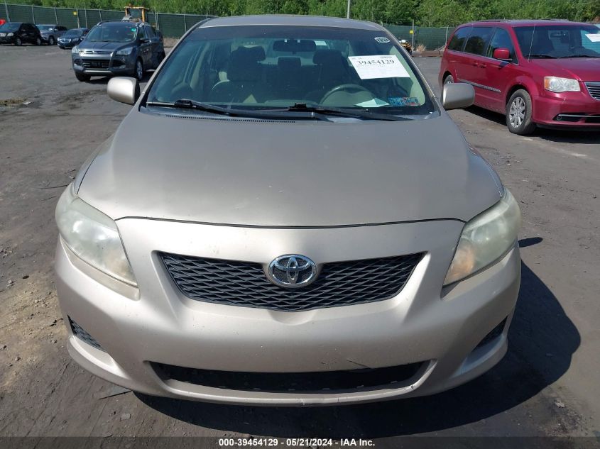 2009 Toyota Corolla Xle VIN: 2T1BU40E09C107391 Lot: 39454129