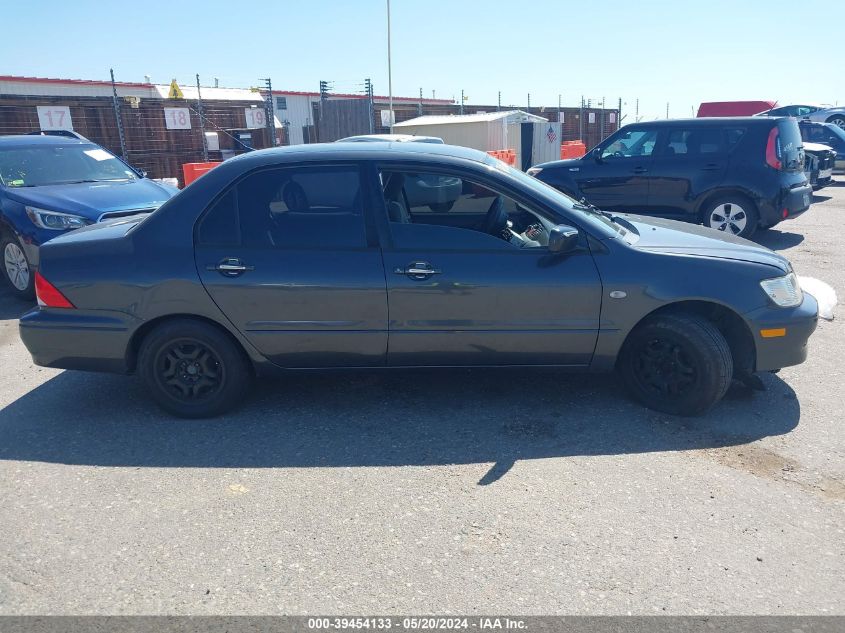 2003 Mitsubishi Lancer Es VIN: JA3AJ26E43U043042 Lot: 39454133