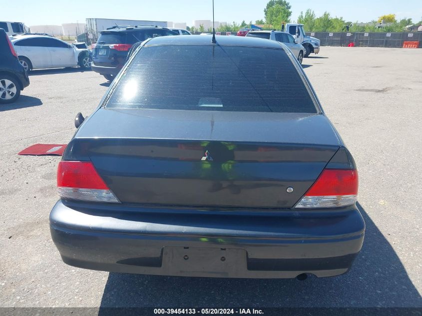 2003 Mitsubishi Lancer Es VIN: JA3AJ26E43U043042 Lot: 39454133