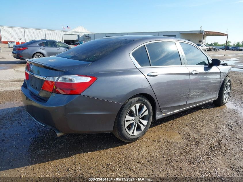 2015 Honda Accord Lx VIN: 1HGCR2F3XFA166837 Lot: 39454134