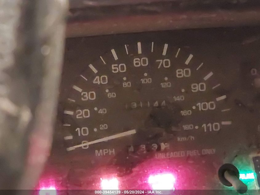 1997 Toyota T100 Sr5 V6 VIN: JT4UN24D1V0040347 Lot: 39454139