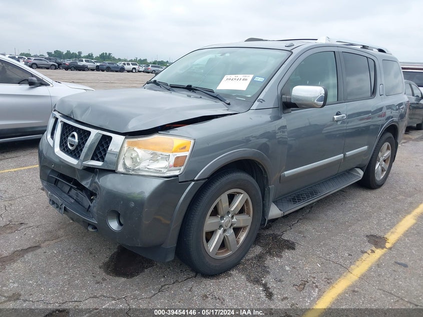2013 Nissan Armada Platinum VIN: 5N1BA0NF9DN605528 Lot: 39454146
