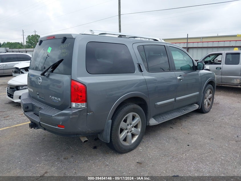 2013 Nissan Armada Platinum VIN: 5N1BA0NF9DN605528 Lot: 39454146