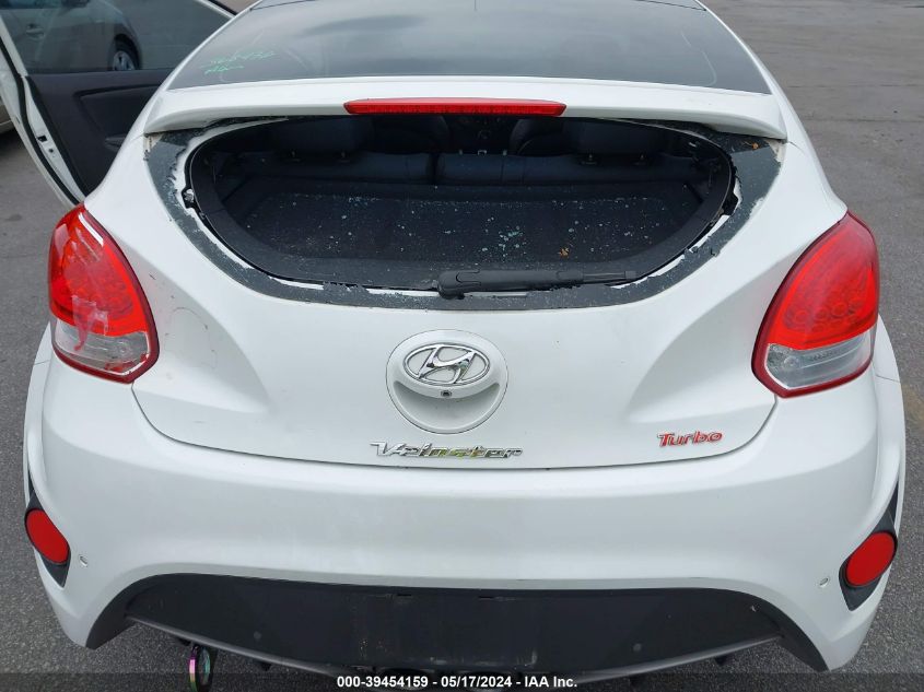 2015 Hyundai Veloster Turbo VIN: KMHTC6AE8FU233235 Lot: 39454159