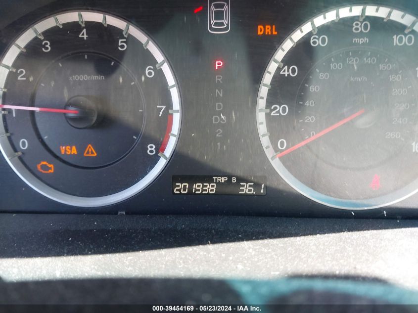 2010 Honda Accord 2.4 Lx VIN: 1HGCP2F37AA138394 Lot: 39454169