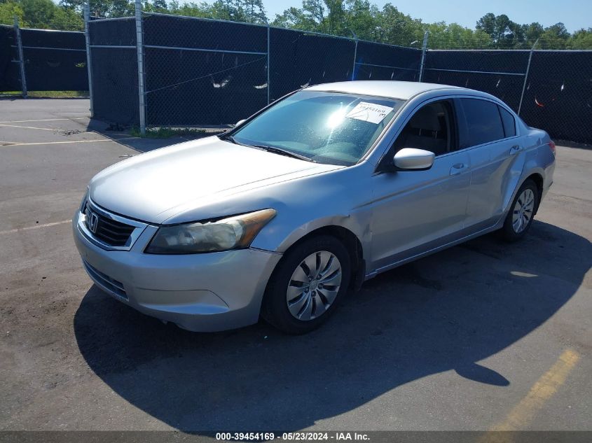 2010 Honda Accord 2.4 Lx VIN: 1HGCP2F37AA138394 Lot: 39454169