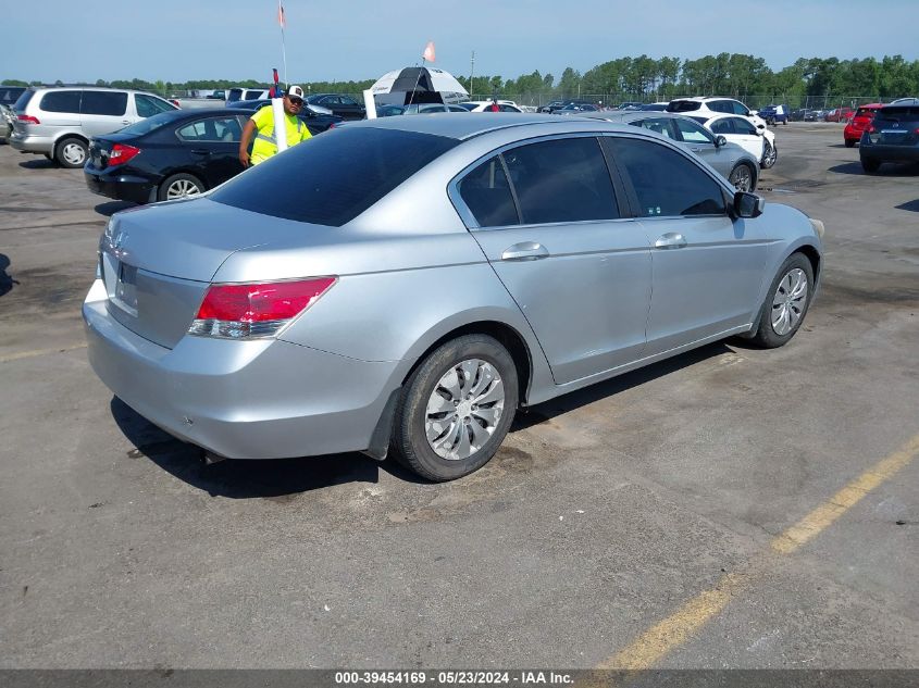 2010 Honda Accord 2.4 Lx VIN: 1HGCP2F37AA138394 Lot: 39454169