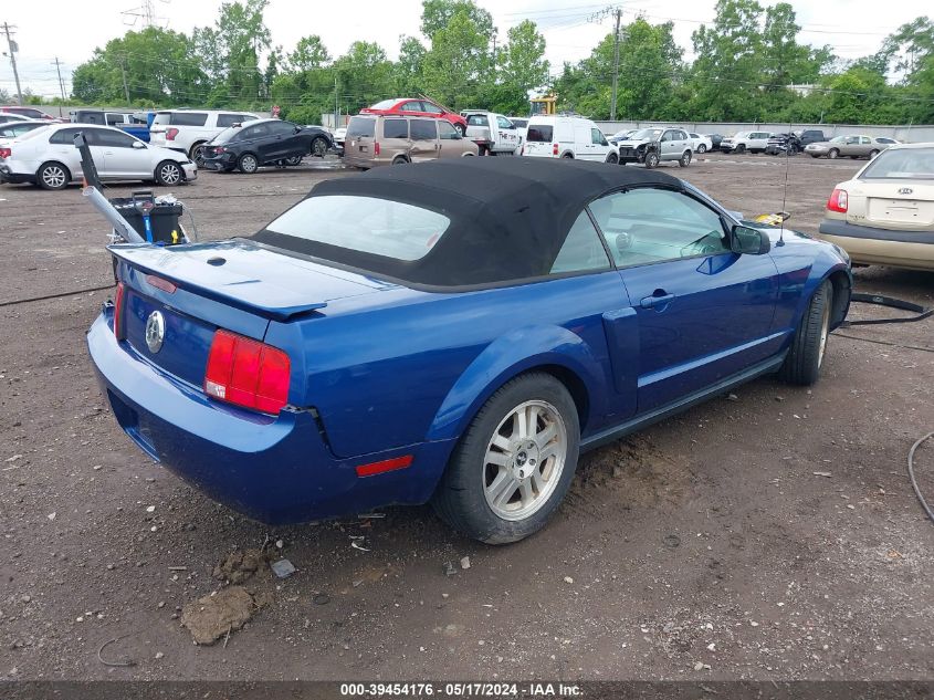 2007 Ford Mustang V6 Deluxe/V6 Premium VIN: 1ZVFT84N175257913 Lot: 39454176