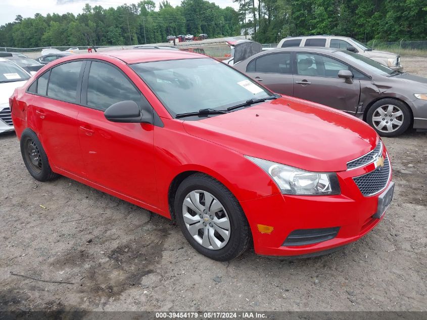 2014 Chevrolet Cruze Ls Auto VIN: 1G1PA5SH9E7286174 Lot: 39454179