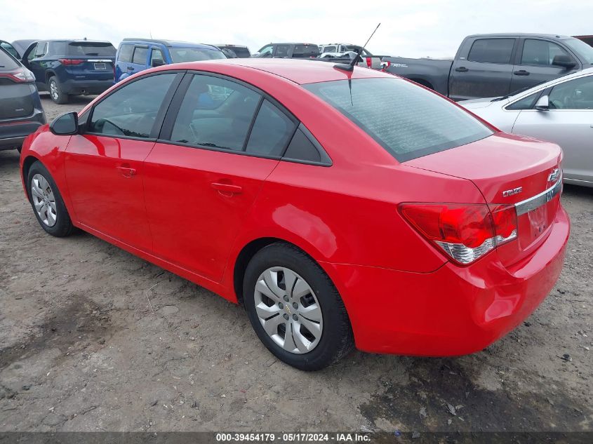 2014 Chevrolet Cruze Ls Auto VIN: 1G1PA5SH9E7286174 Lot: 39454179