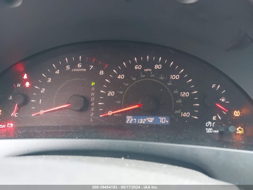 2007 Toyota Camry Le VIN: JTNBE46K173049786 Lot: 39454193