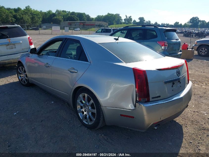 2008 Cadillac Cts Standard VIN: 1G6DT57V180196567 Lot: 39454197