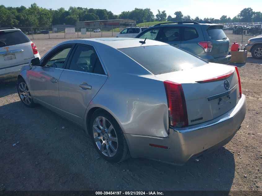 2008 Cadillac Cts Standard VIN: 1G6DT57V180196567 Lot: 39454197