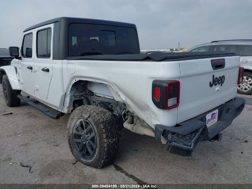 2022 Jeep Gladiator Altitude 4X4 VIN: 1C6HJTAG0NL126353 Lot: 39454199