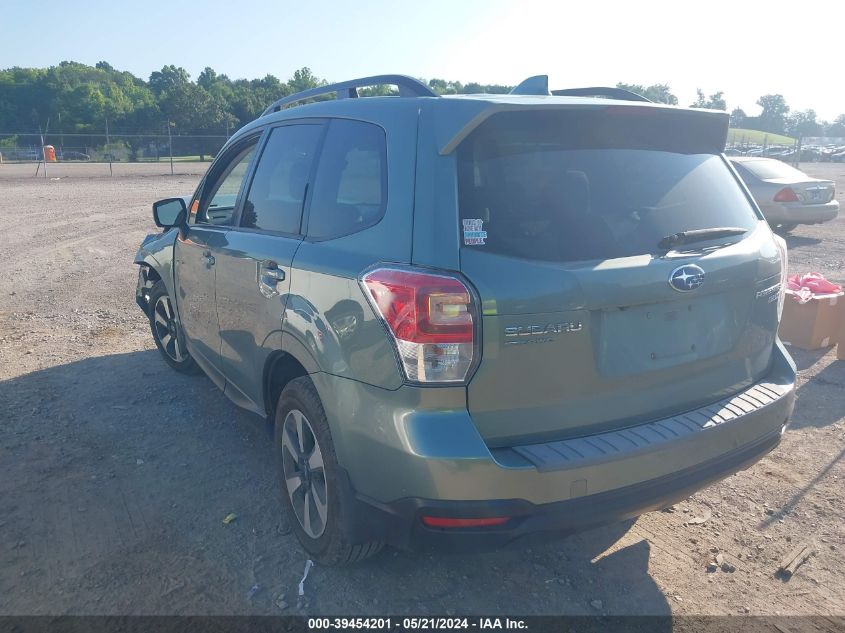 2017 Subaru Forester 2.5I Premium VIN: JF2SJAEC3HH578901 Lot: 39454201