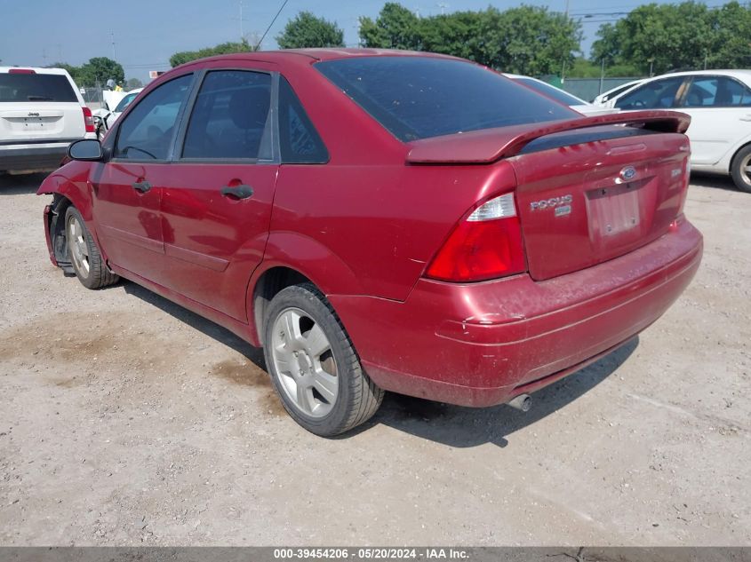 2005 Ford Focus Zx4 VIN: 1FAFP34N85W307312 Lot: 39454206