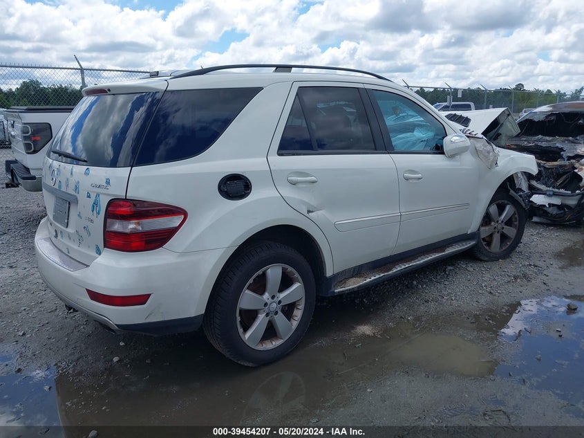 2009 Mercedes-Benz Ml 350 4Matic VIN: 4JGBB86E49A462276 Lot: 39454207