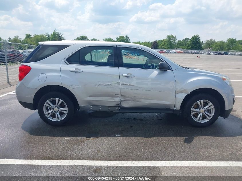 2012 Chevrolet Equinox Ls VIN: 2GNALBEK7C1113042 Lot: 39454215