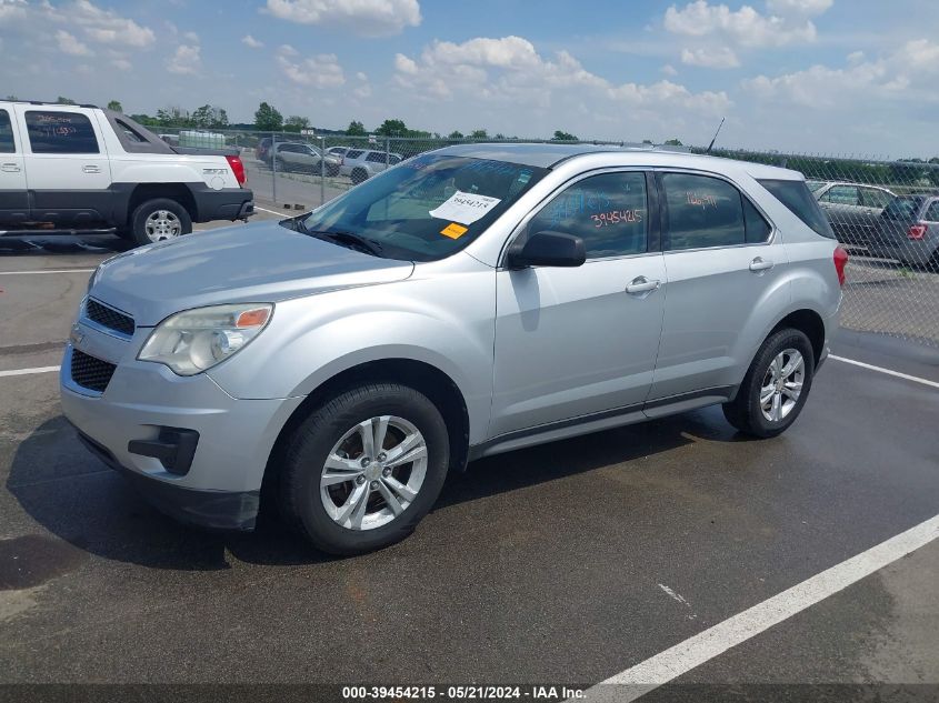 2012 Chevrolet Equinox Ls VIN: 2GNALBEK7C1113042 Lot: 39454215