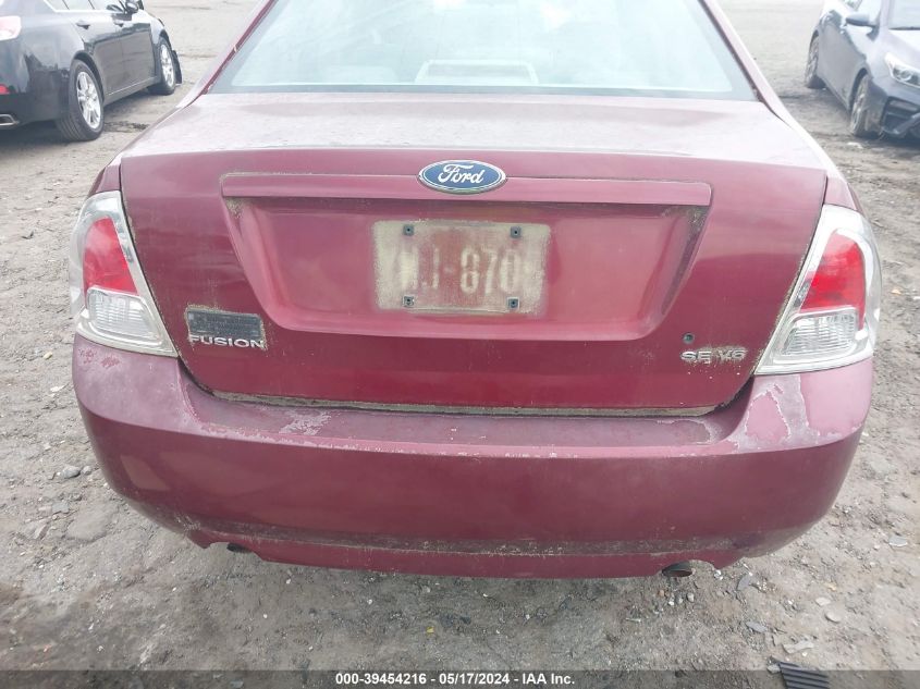 2006 Ford Fusion Se VIN: 3FAFP07116R132512 Lot: 39454216