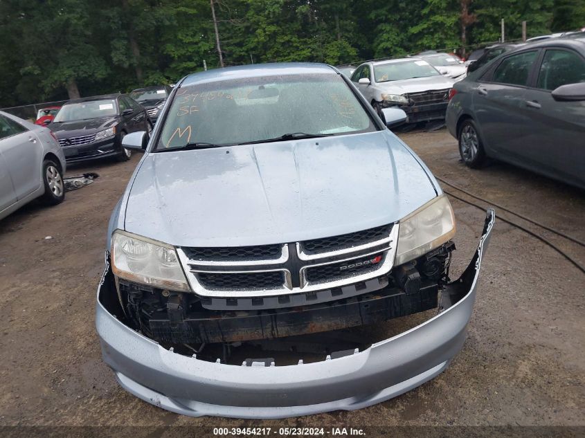 2013 Dodge Avenger Sxt VIN: 1C3CDZCG3DN614424 Lot: 39454217