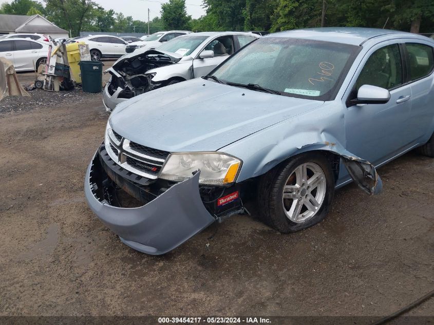 2013 Dodge Avenger Sxt VIN: 1C3CDZCG3DN614424 Lot: 39454217