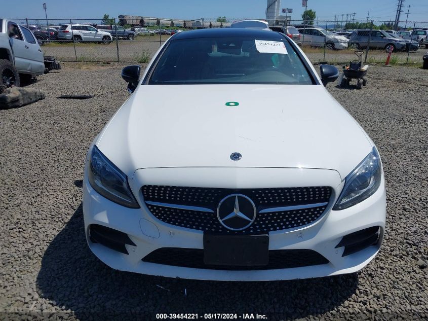 2021 Mercedes-Benz C 300 Coupe VIN: W1KWJ8DB1MG058641 Lot: 39454221