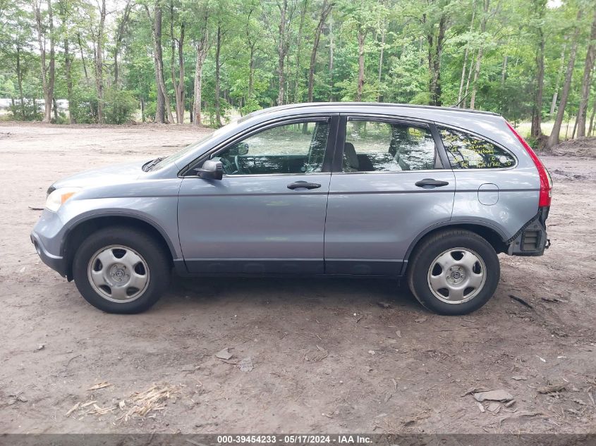 2007 Honda Cr-V Lx VIN: JHLRE38307C019796 Lot: 39454233