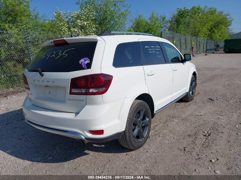 2018 Dodge Journey Crossroad Awd VIN: 3C4PDDGG4JT449232 Lot: 39454235