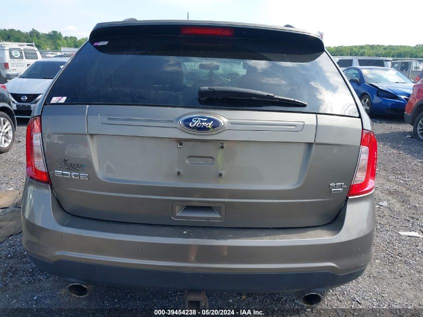 2013 Ford Edge Sel VIN: 2FMDK4JCXDBE15550 Lot: 39454238