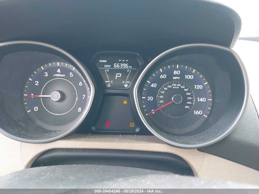 2013 Hyundai Elantra Gls VIN: 5NPDH4AE8DH251224 Lot: 39454240