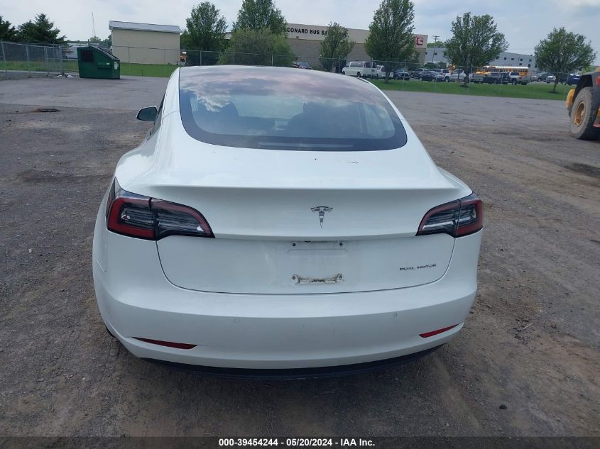 2018 Tesla Model 3 Long Range/Performance VIN: 5YJ3E1EB0JF130474 Lot: 39454244