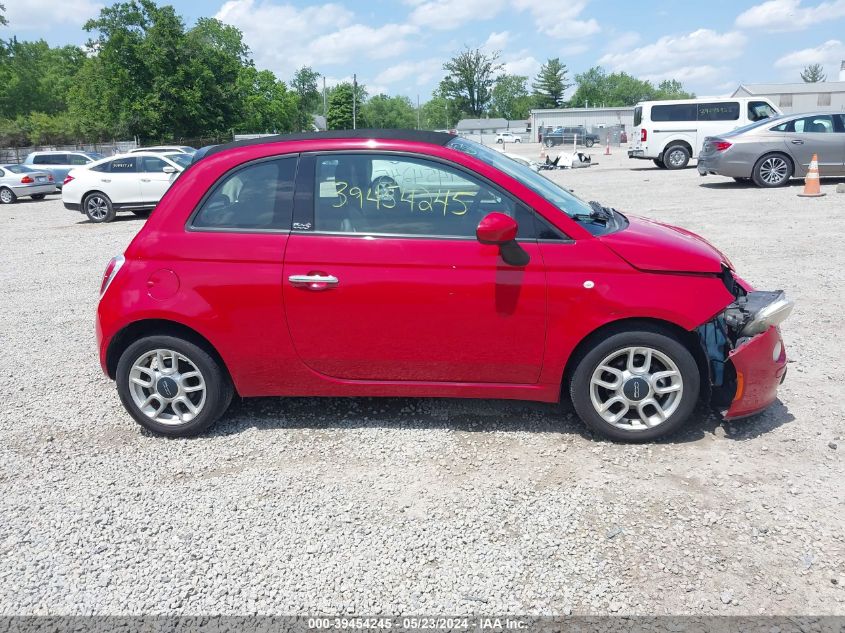 2012 Fiat 500C Pop VIN: 3C3CFFDR1CT171598 Lot: 39454245