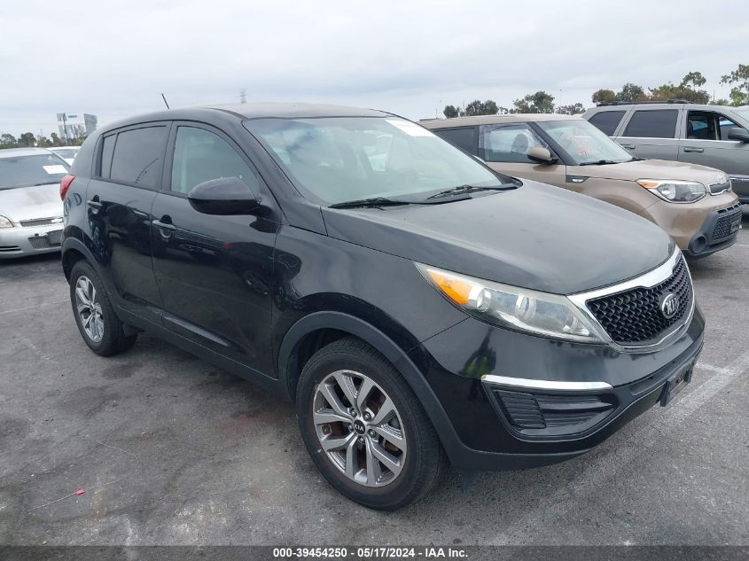 2016 Kia Sportage Lx VIN: KNDPB3AC9G7812028 Lot: 39454250