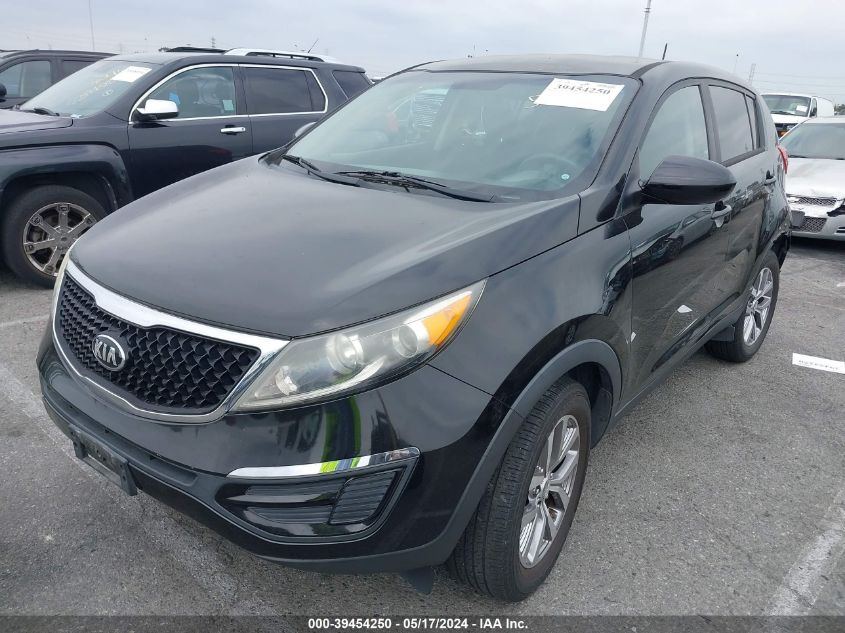 2016 Kia Sportage Lx VIN: KNDPB3AC9G7812028 Lot: 39454250