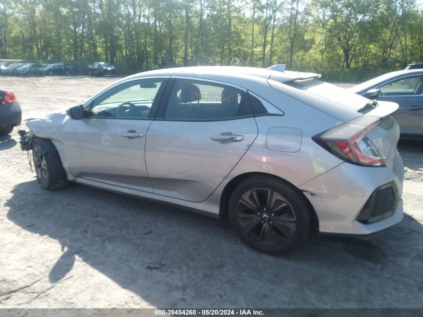 2018 Honda Civic Ex VIN: SHHFK7H54JU422027 Lot: 39454260