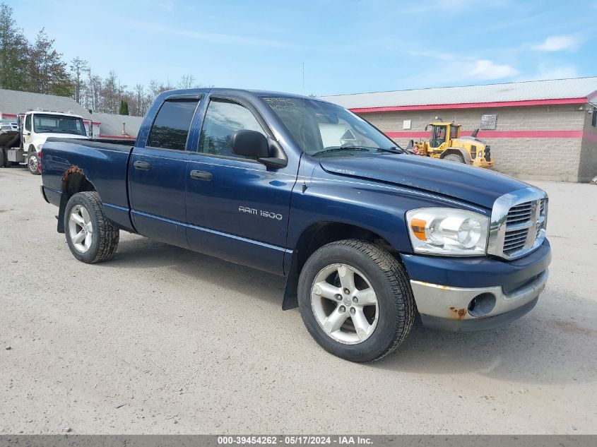 2007 Dodge Ram 1500 Slt/Trx4 Off Road/Sport VIN: 1D7HU18P07J596302 Lot: 39454262