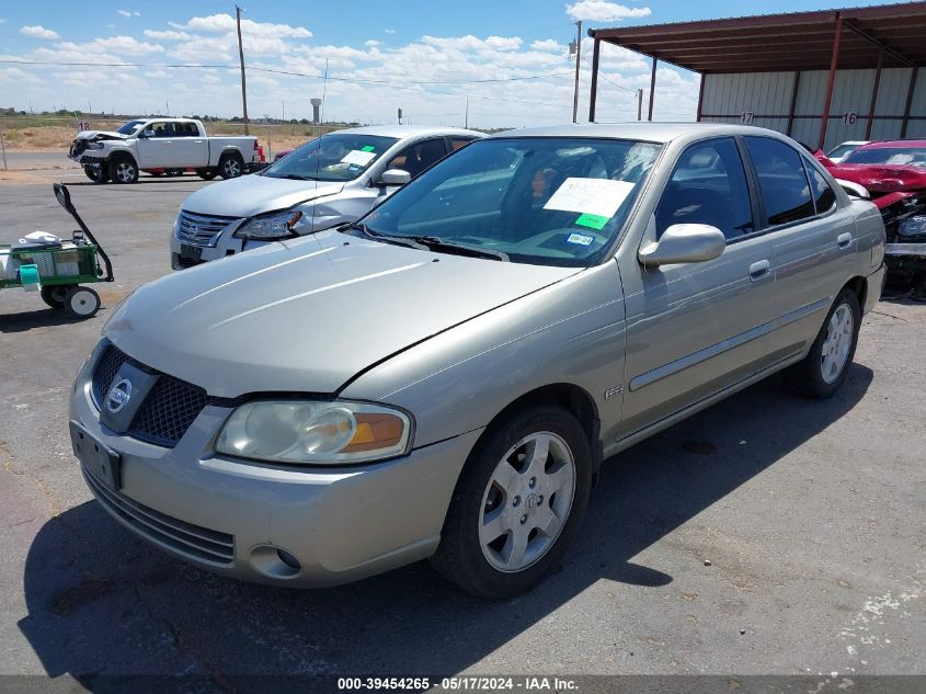 2006 Nissan Sentra 1.8/1.8S VIN: 3N1CB51D16L635362 Lot: 39454265